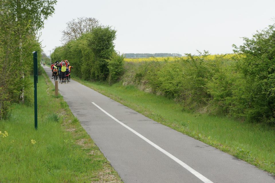 Arrivée du peloton