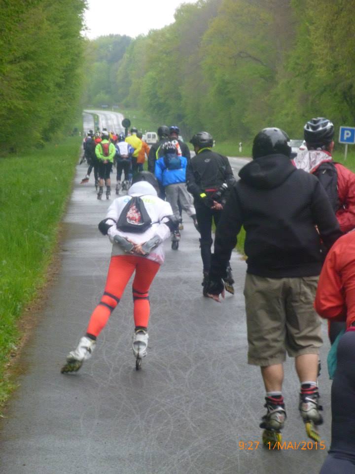 Passage un peu glissant en vue (le seul)