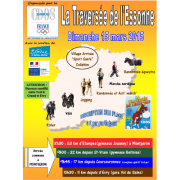 Affiche Traversée Essonne 2015 Carrousel
