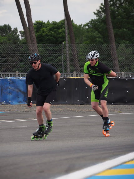 Christophe dans Montée du Dunlop 24h du Mans Roller 2016 par Patrice Briet