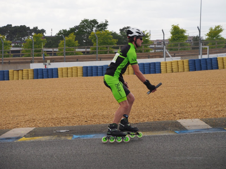 Anthony dans Montée du Dunlop 24h du Mans Roller 2016 par Patrice Briet