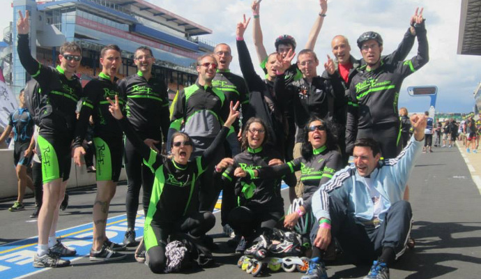 RollEvasion aux 24h roller du Mans 2014