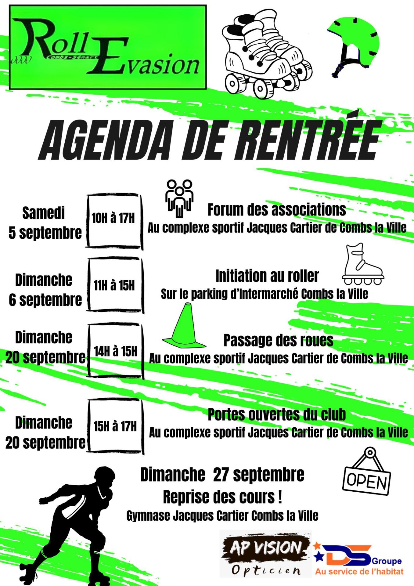Agenda rollevasion 2026 2027
